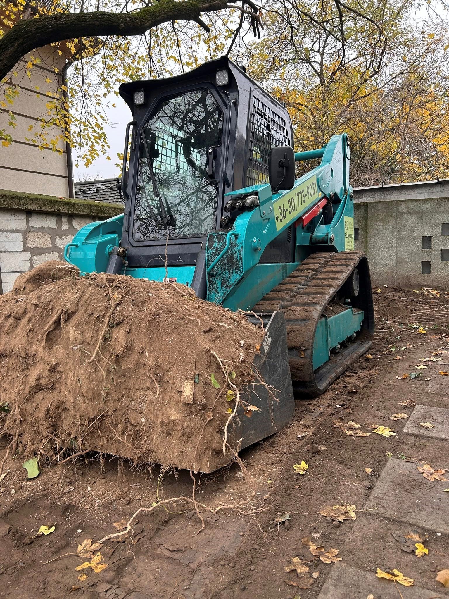 Gyorsabb és költséghatékonyabb kertépítés a Dél-Budai régióban – saját munkagépekkel